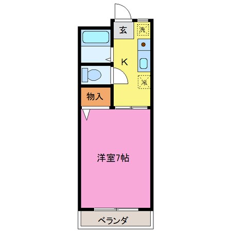 ホームズ・インの物件間取画像